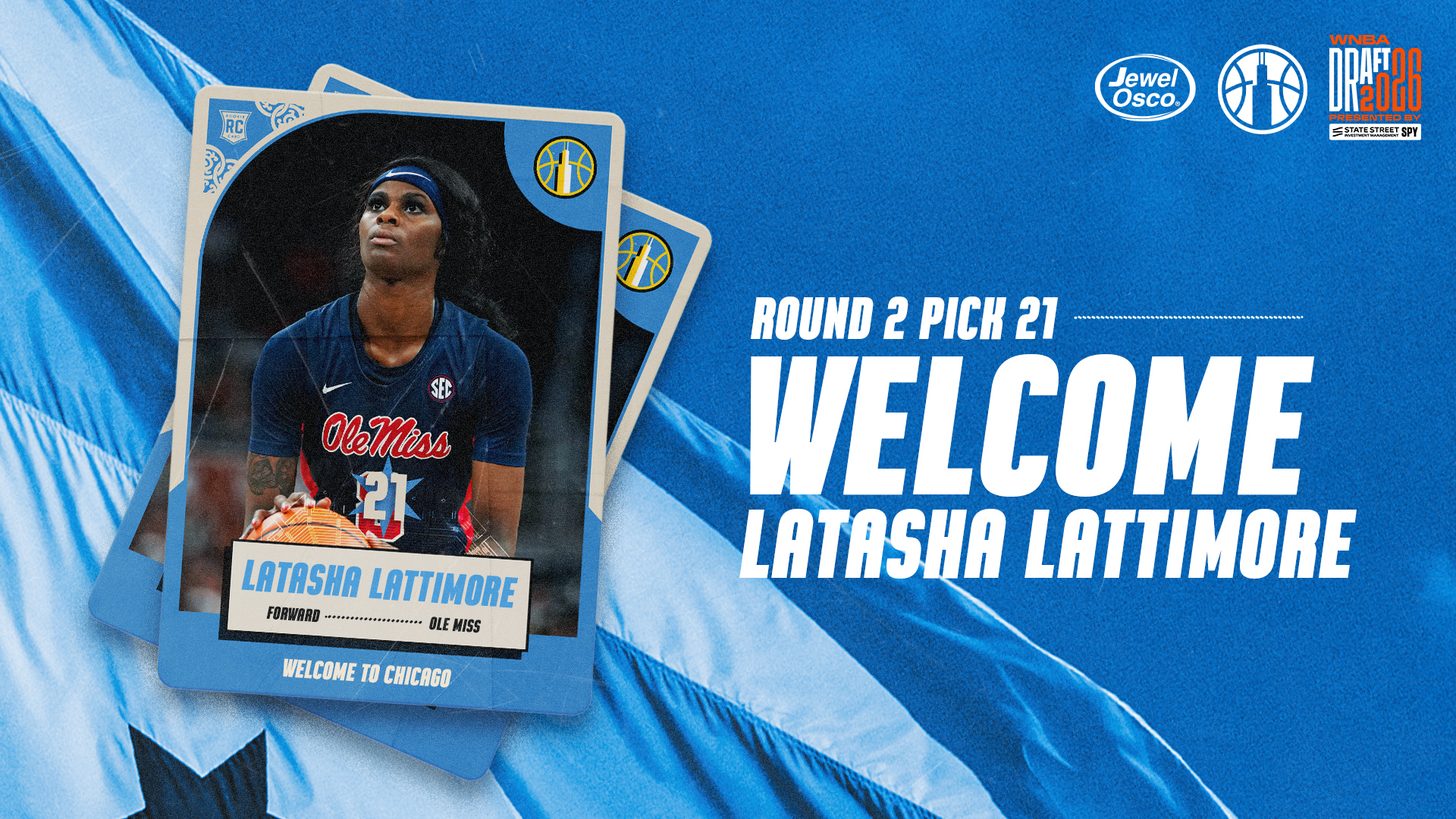 Chicago Sky Select Latasha Lattimore With No. 21 Overall Pick in 2026 WNBA Draft